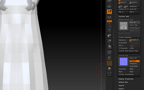 ZBrushで服のしわ07